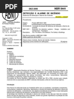 NBR_9441-2005 - Sistema de Detecção e alarme de Incêndio