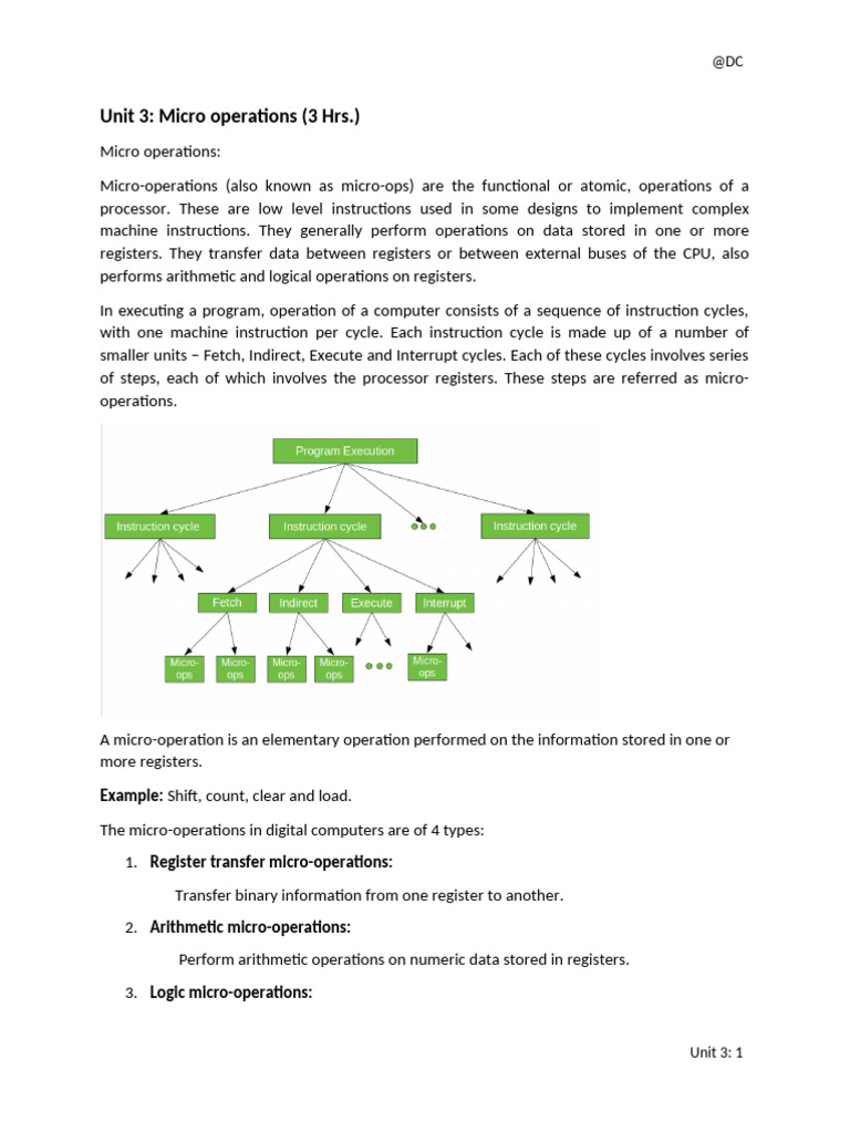 Logic Micro-Operations Overview | PDF | Logic Gate | Boolean Algebra