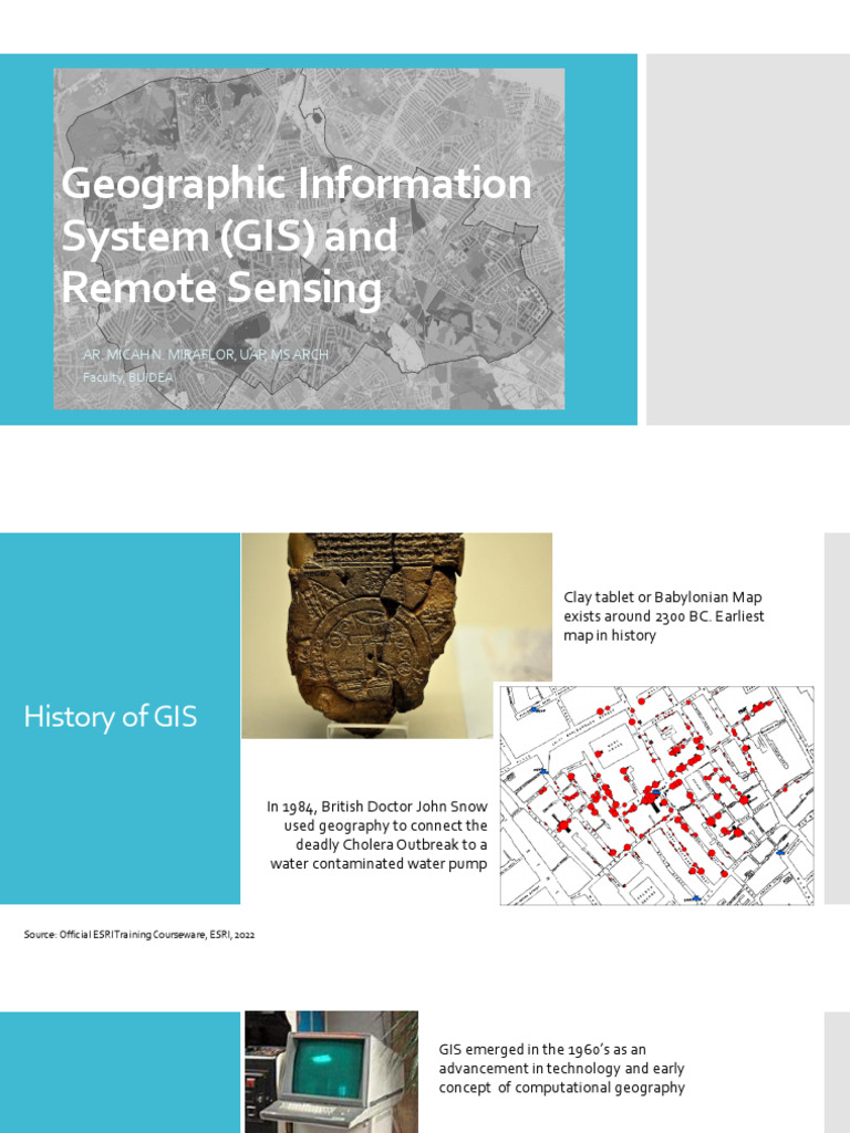 Understanding GIS and Remote Sensing | PDF | Geographic Information ...
