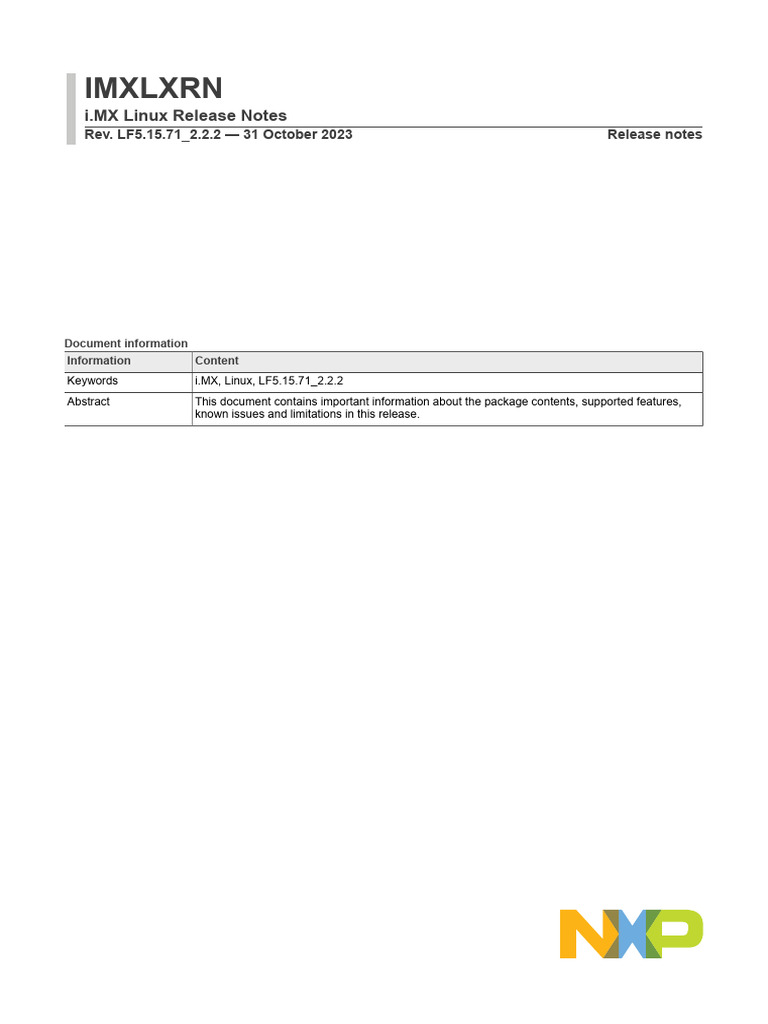 L5.15.71 2.2.2 Linux RN | PDF | Graphics Processing Unit | Booting