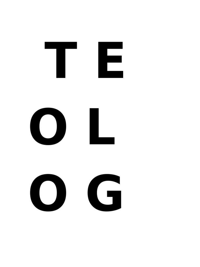 Te Ol Og | PDF | Trinidad | Jesús