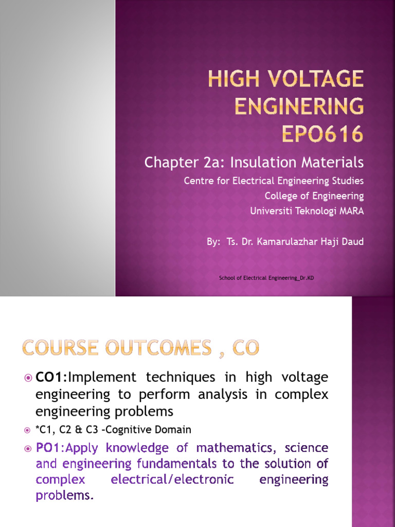 Insulation Materials Overview | PDF | Insulator (Electricity ...