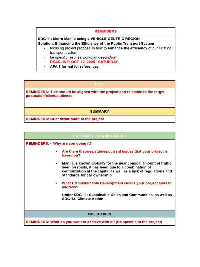 Enhancing Public Transport in Metro Manila | PDF | Parking | Traffic