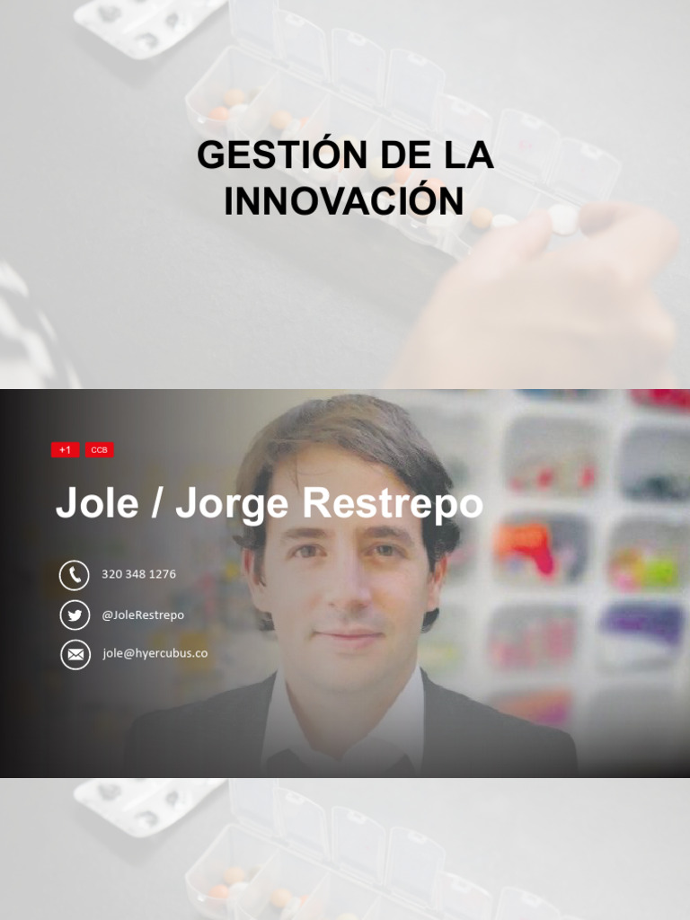 Clase 2 Gestión Innovación | PDF | Innovación | Realidad virtual
