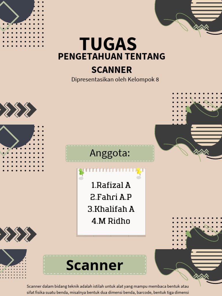 Pengetahuan Dasar tentang Scanner | PDF