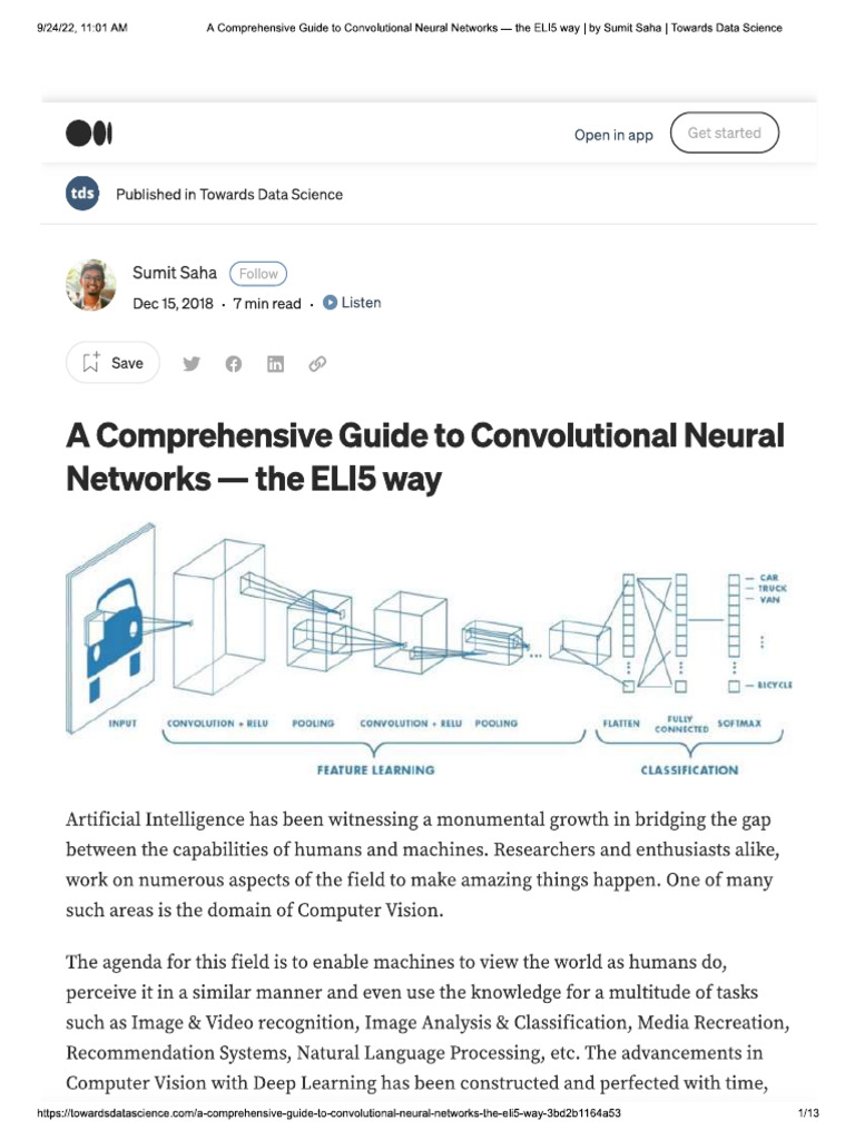 CNN - Convolution Neural Network | PDF