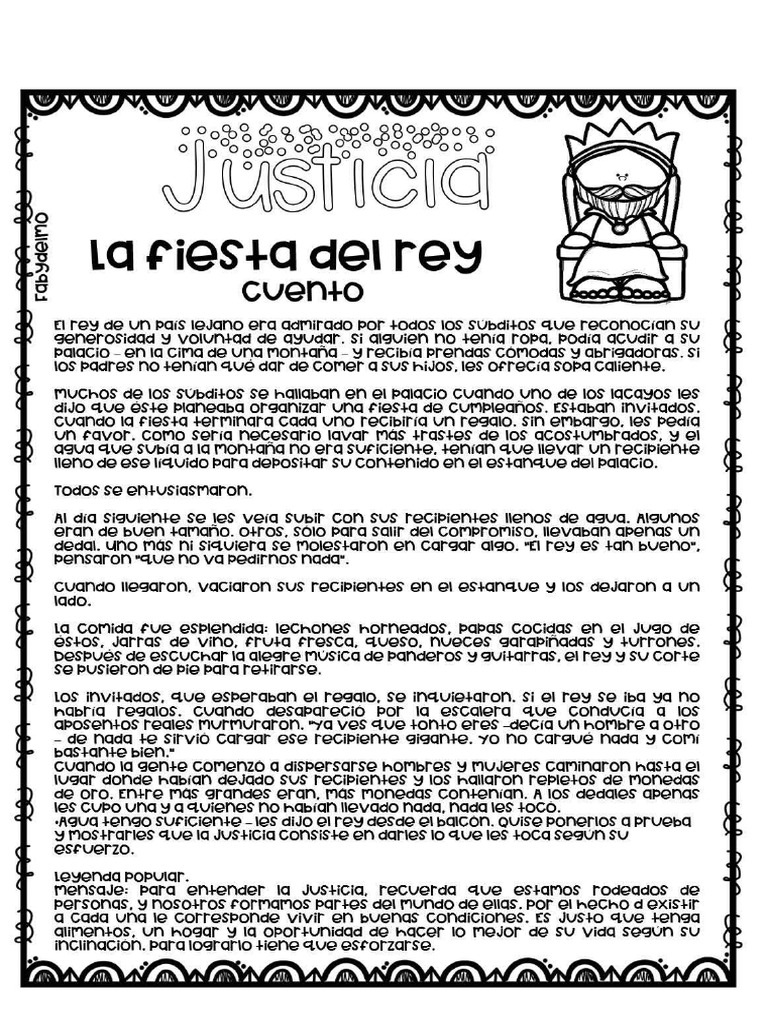 El Valor de La Justicia Alumnos | PDF