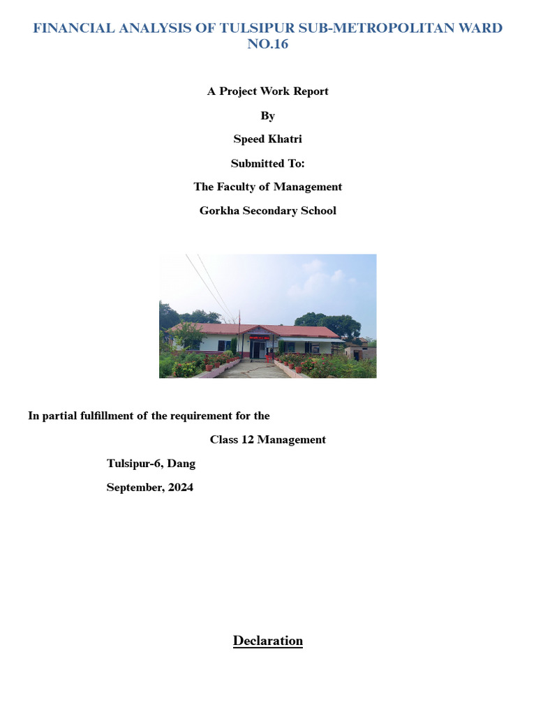 ACCOUNT PROJECT 2081.docx - 20241117 - 225223 - 0000 | PDF
