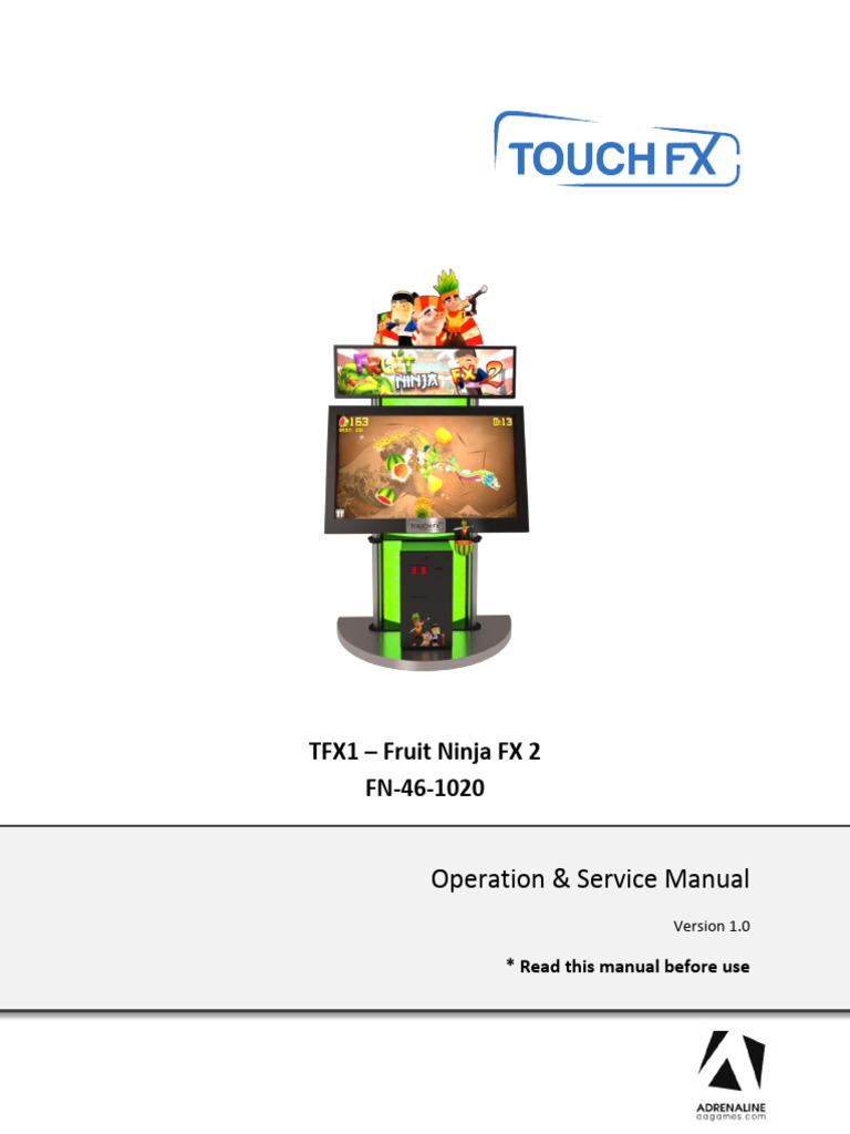 Fruit Ninja FX 2 Manual Adrenaline Amusements | PDF | Computer Monitor ...