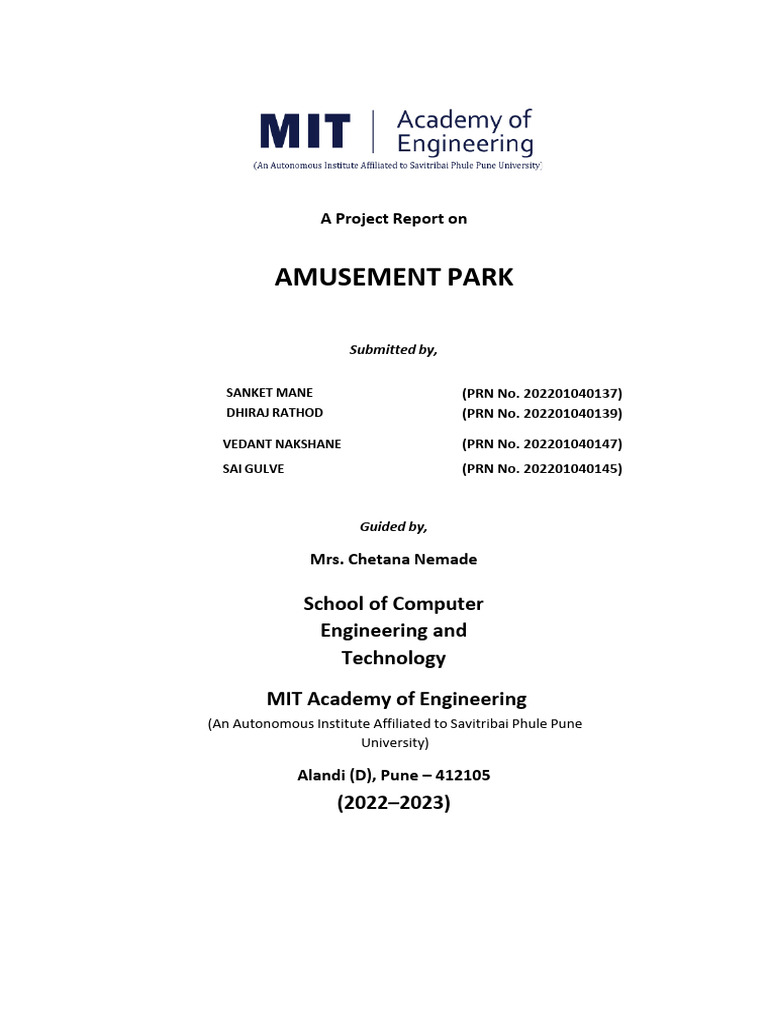 Report Format | PDF | Software Engineering | Computer Science
