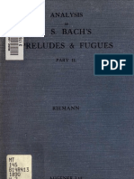 Analysis of J S Bach Vol 2