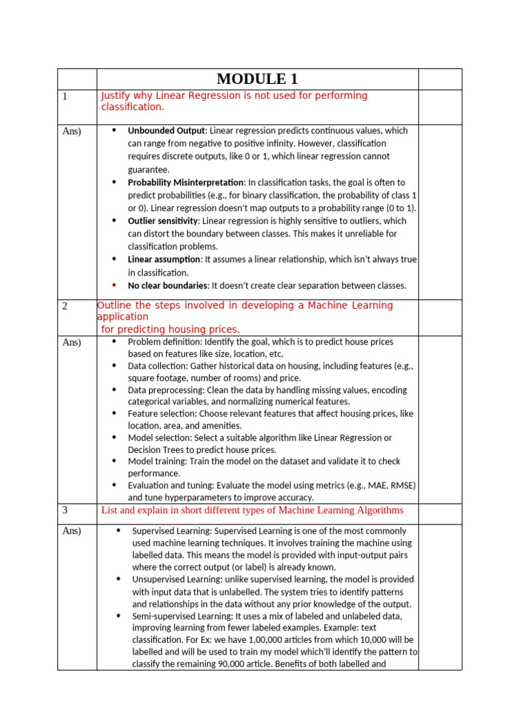 Machine Learning Concepts and Applications | PDF | Receiver Operating ...