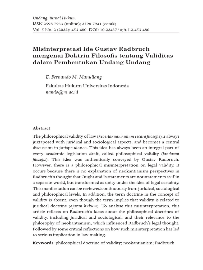 Zulfa,+Journal+Manager,+Undang+Vol+5+No+2+ (2022) 7 | PDF