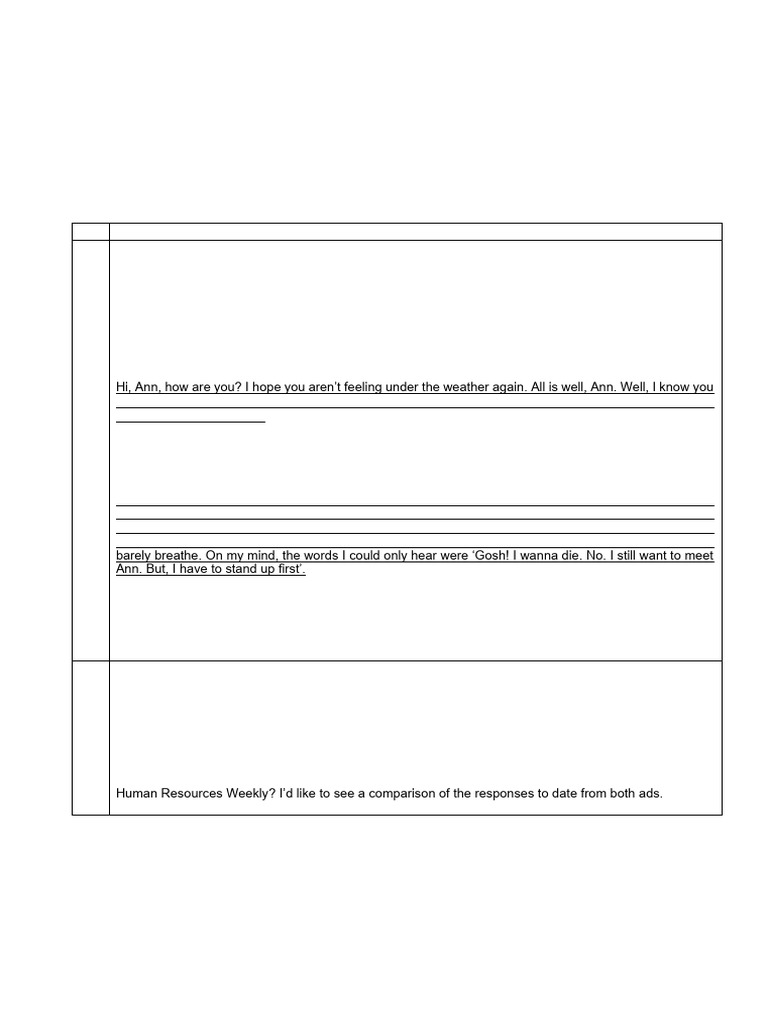 English Translation Tasks | PDF