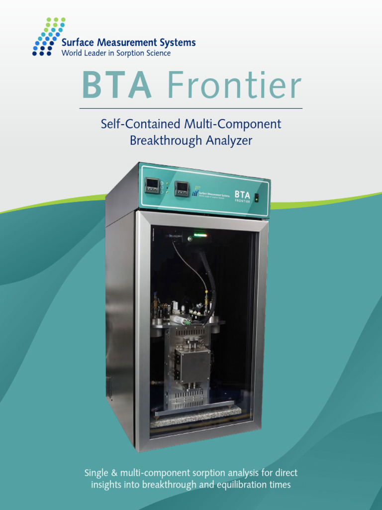 Break Through Analyzer - 2024 | PDF | Adsorption | Gases