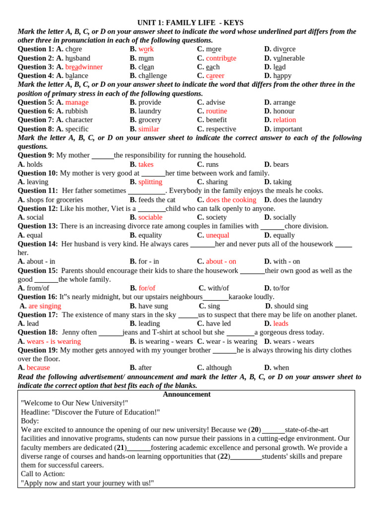 Unit 1 - 5 Class 10 - Keys | PDF | Climate Change | Deforestation