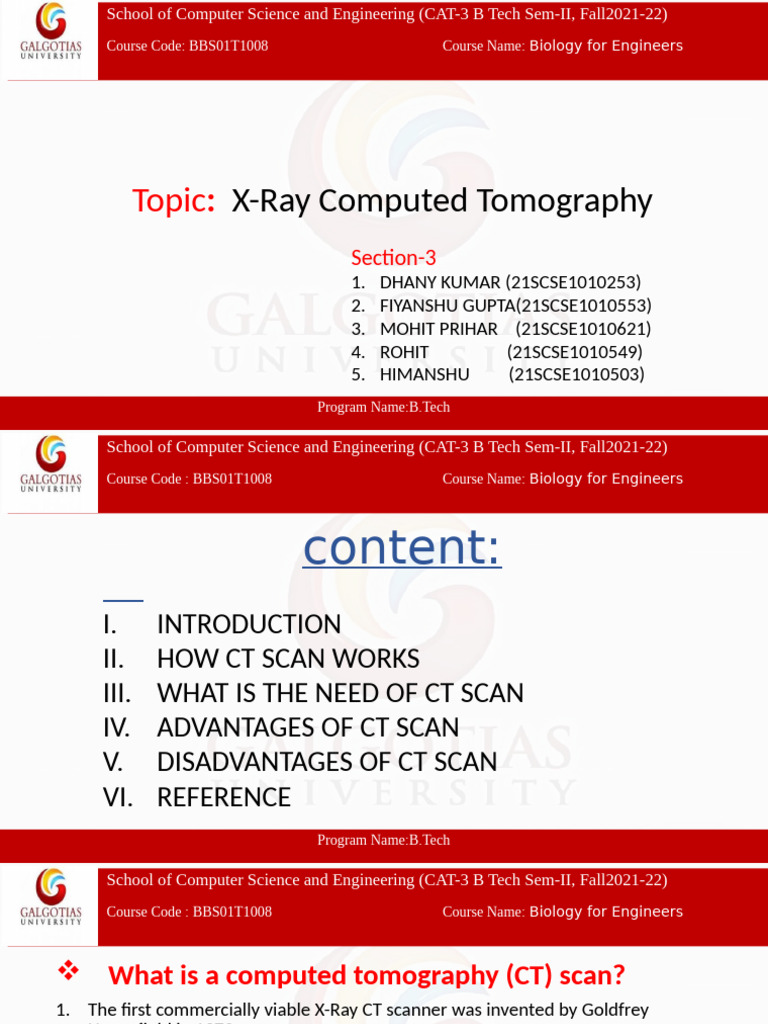 Cat 3 | PDF | Ct Scan | X Ray
