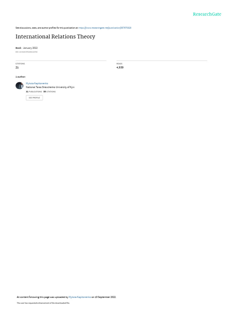 WHAT IS INTERNATIONAL RELATIONS THEORY PDF visual data 4