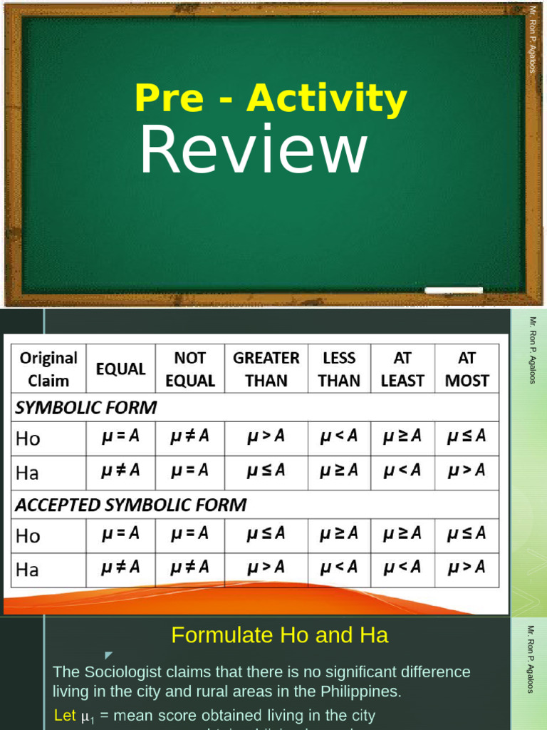 Hypothesis Testing in Nursing Examples | PDF | Statistical Hypothesis ...