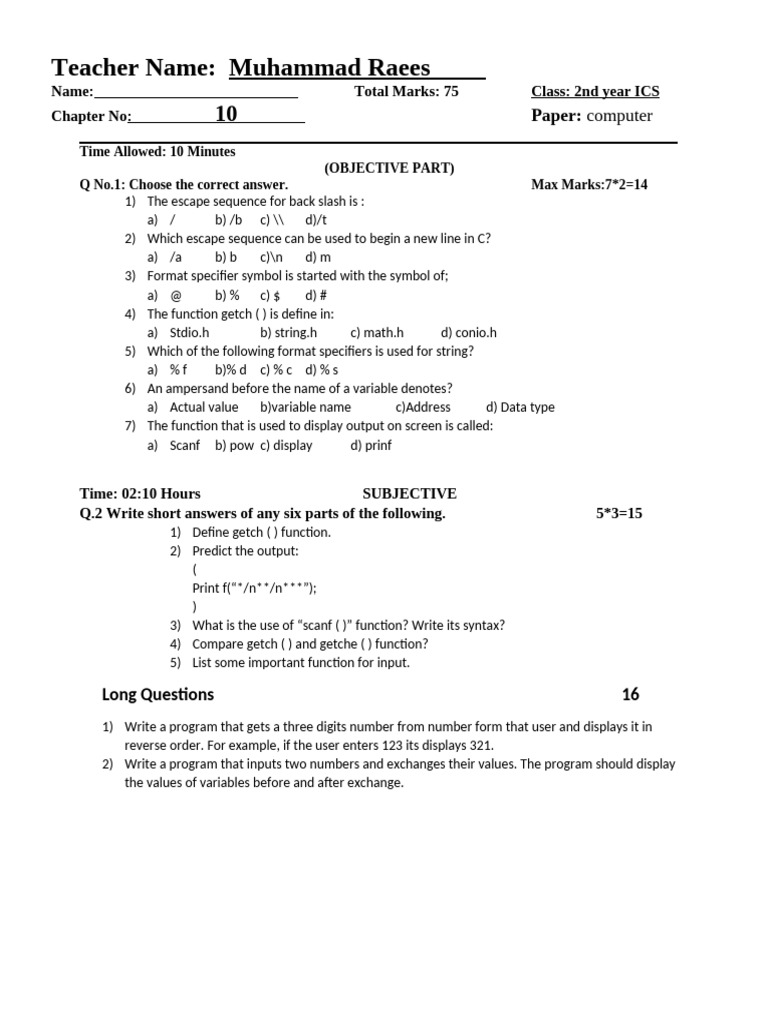 Chapter 10 Paper | PDF | Teaching Methods & Materials | Technology ...