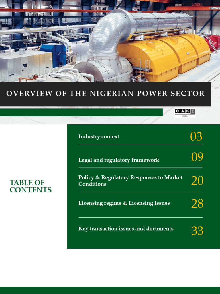 NBA Training Slides - Power Sector Overview - 01 | PDF | Electrical ...