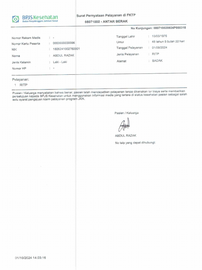Abdul Razak | PDF
