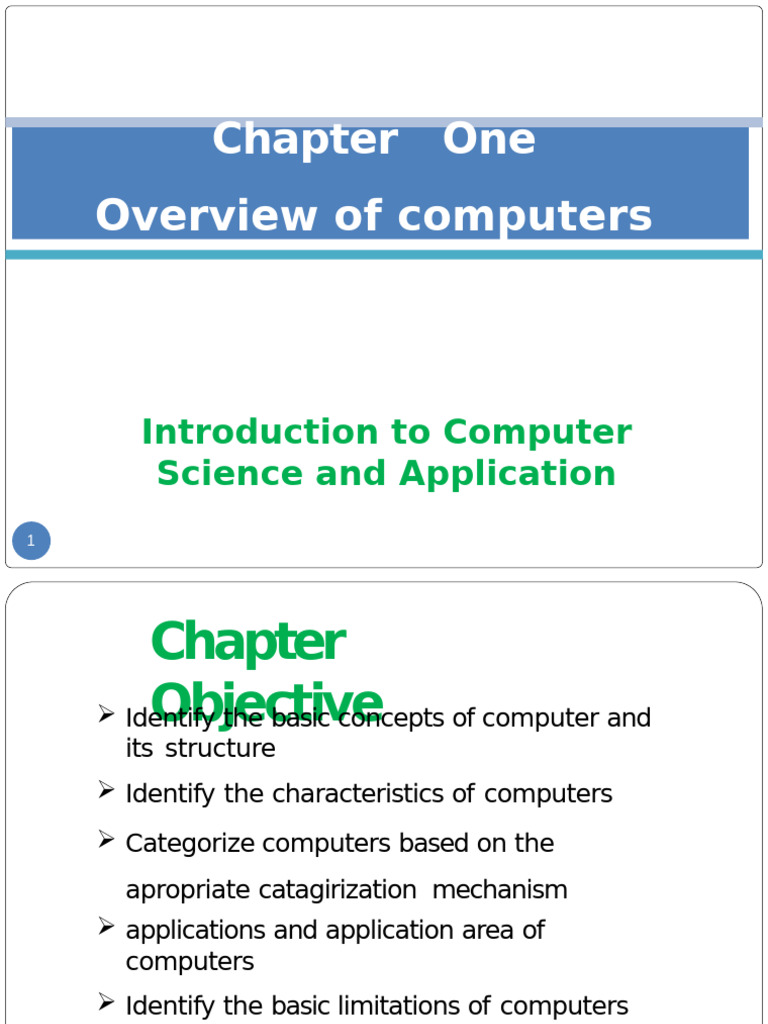 Chapter One and Two PPT | PDF | Computer Data Storage | Random Access ...