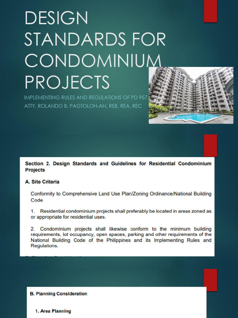 Condominium Design Standards Guide | PDF