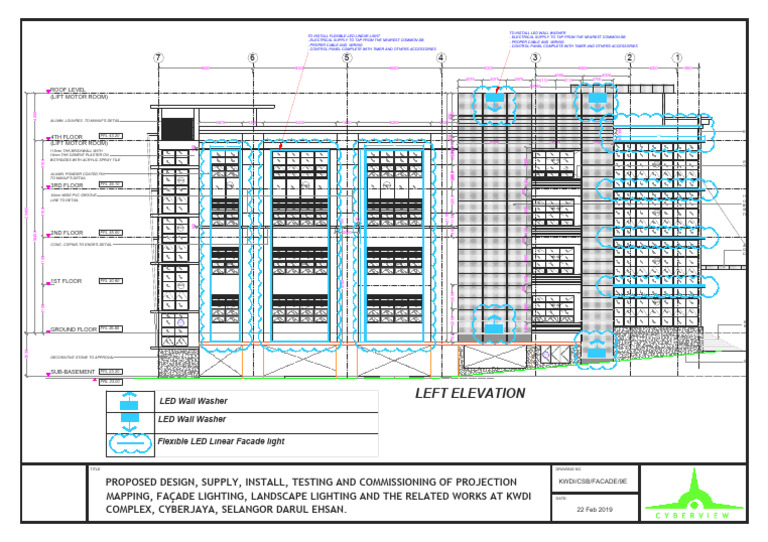 KWDI Complex Facade Lighting Design | PDF | Structural Engineering ...