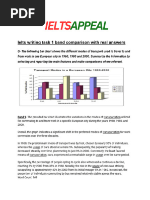 Ieltsappeal Writing Task 1 Essay Comparison