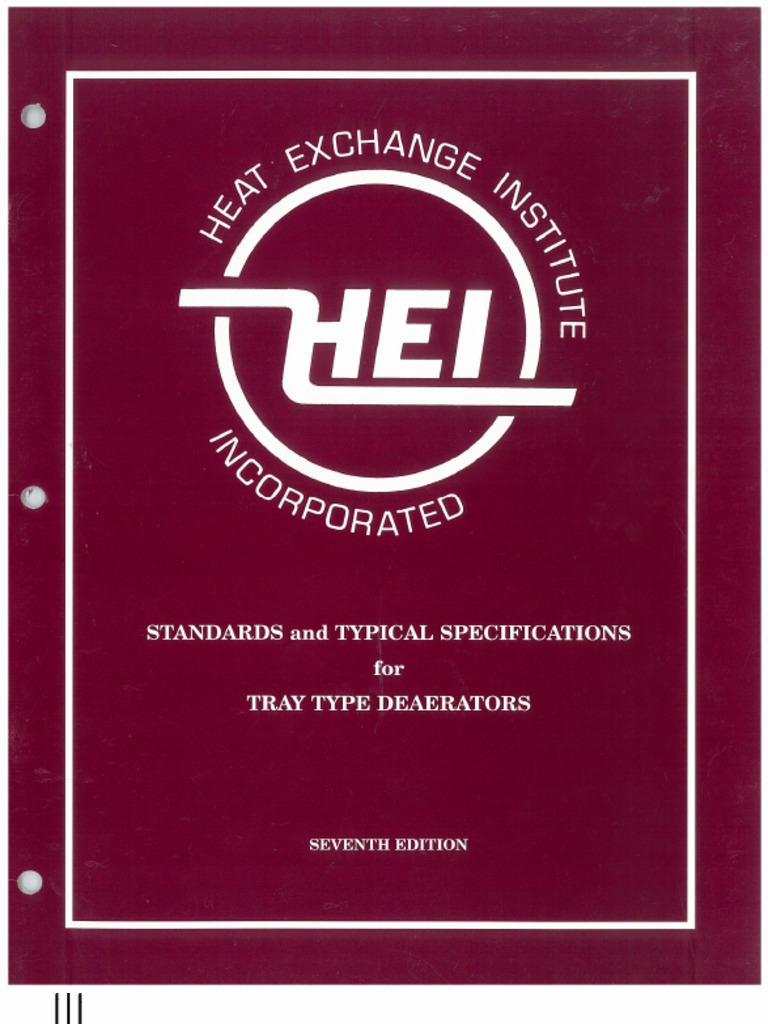 HEI 2624 03 Standards and Typical | PDF