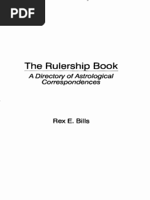 Rex Bills & Kris Riske - The Rulership Book