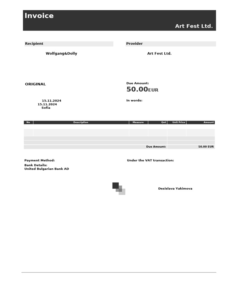 Invoice 0000004122 Original 2024 11 15 16 51 42 | PDF | Public Finance ...