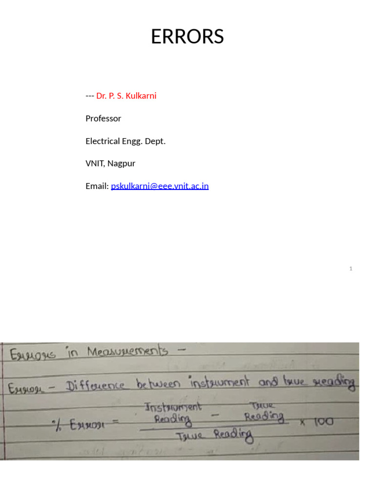 Accuracy and Precision in Measurements | PDF | Technology & Engineering