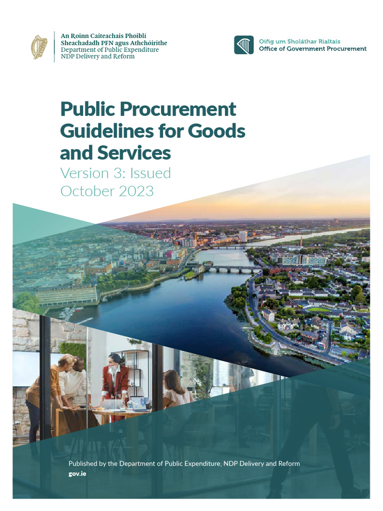 Public Procurement Guide 2023 | PDF | Procurement | European Union