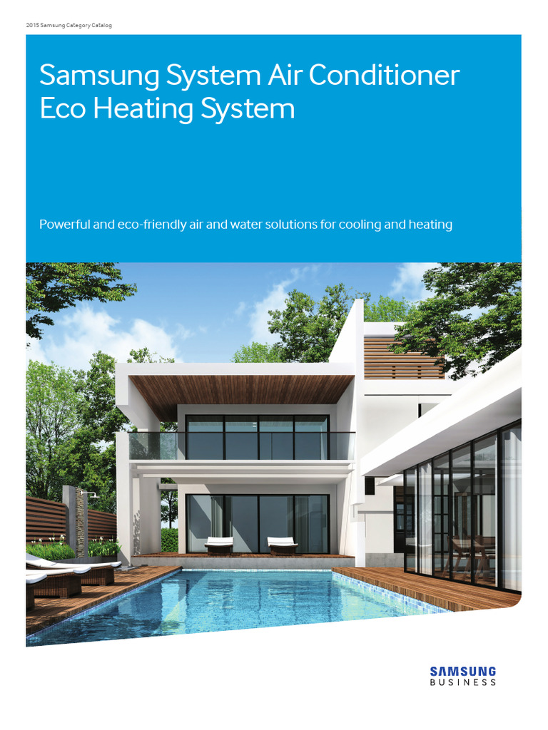 Image showcasing 2015 SAC Category Catalog Eco Heating System (0515) | PDF | Heat Pump ...