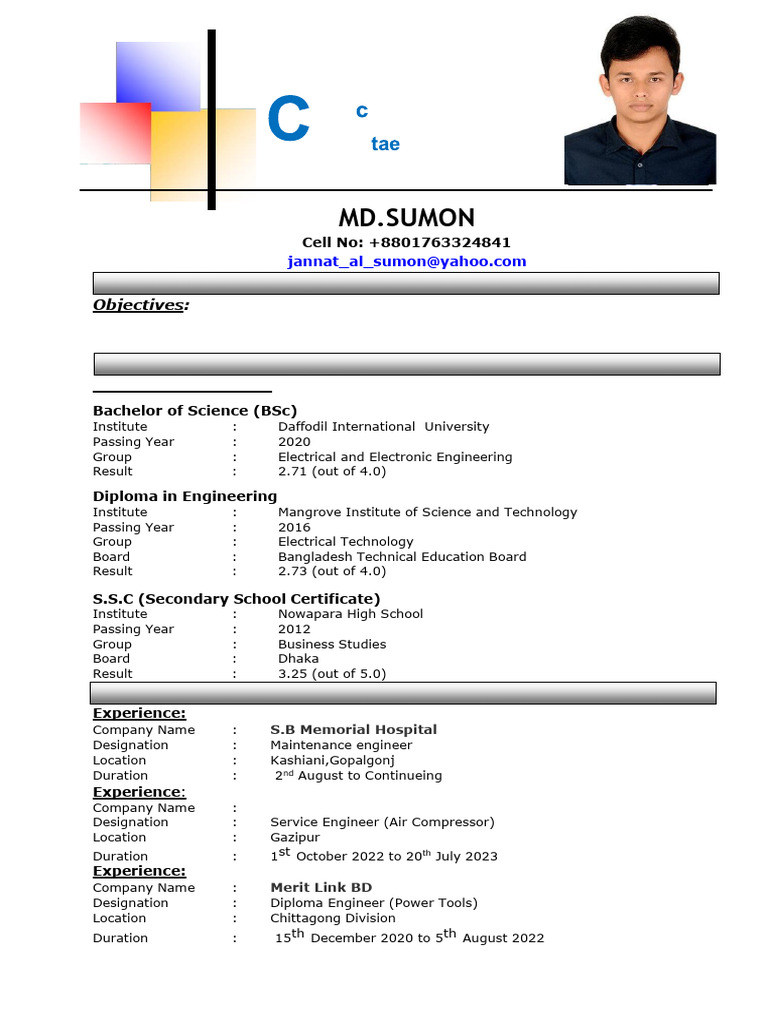 MD Sumon | PDF