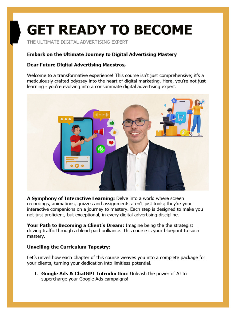 Complete Digital Advertising Course - Updated Curriculum | PDF ...