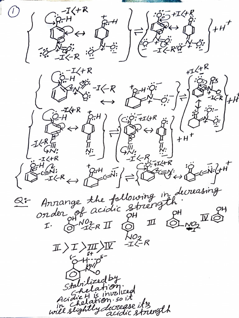 Steric Inhibition of Resonance-5 | PDF