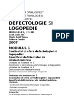Defectologie Si Logopedie - Emil Verza