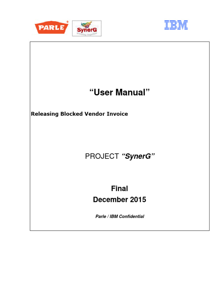 MRBR Invoice Release Guide | PDF | Invoice | Computing