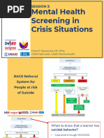 SAFE-T Protocol with C-SSRS Guidelines | PDF | Suicide | Self Harm