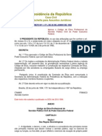 DECRETO Nº 1.171, DE 22 DE JUNHO DE 1994