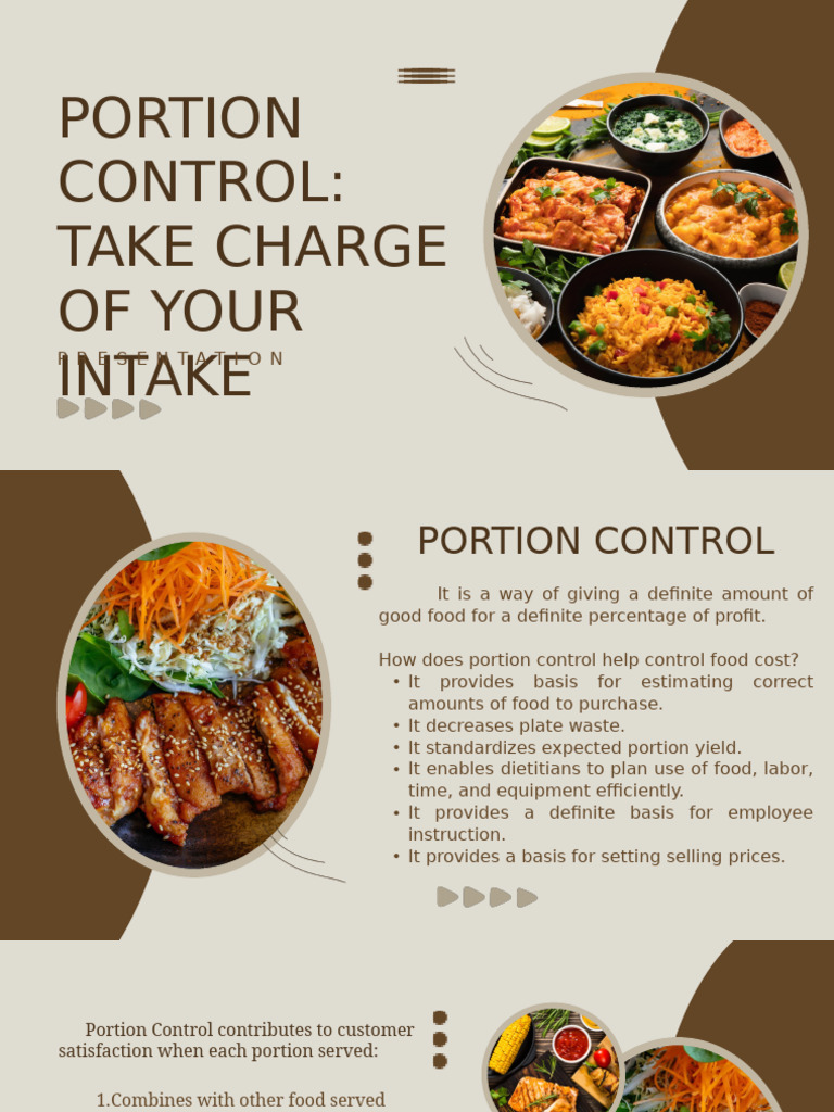Effective Portion Control Strategies | PDF | Grilling | Boiling