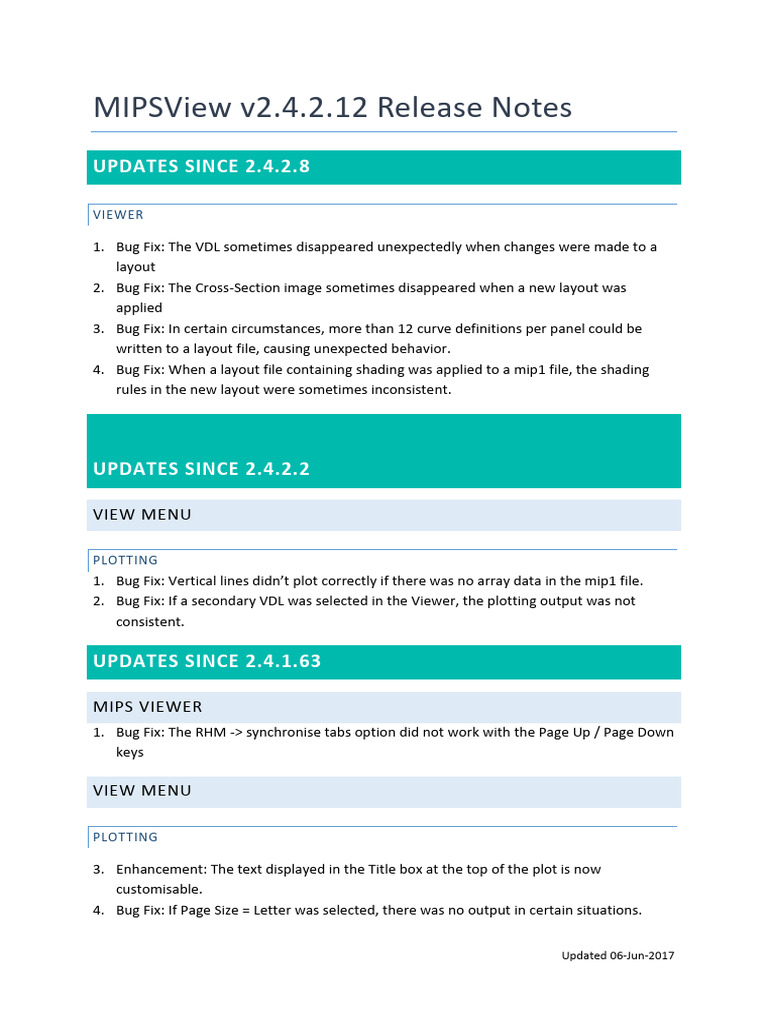 Release Notes Pdf Menu Computing Software Bug
