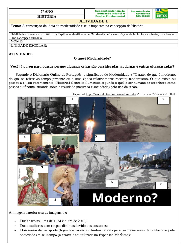 Modernidade: Impactos e Conceitos Históricos | PDF | Estado | Modernidade