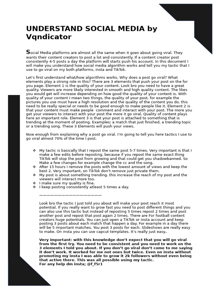 How To Go Viral Pdf Social Media Popular Culture Media Studies