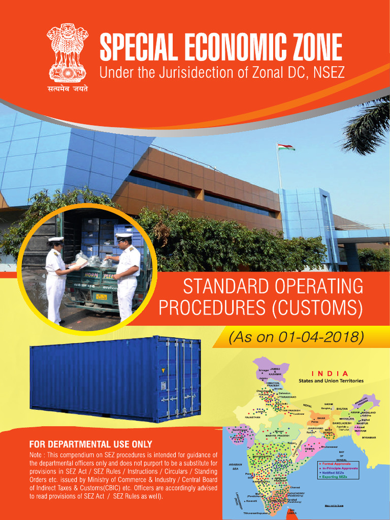 NSEZ Customs Procedures Manual | PDF | Trade | Economies
