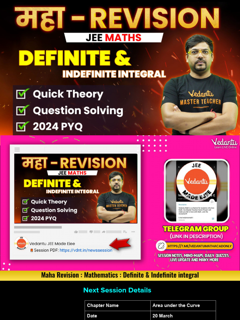 Definite & Indefinite Integrals Guide | PDF | Integral | Function ...