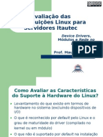 Avaliação das Distribuições Linux - DD e Rede